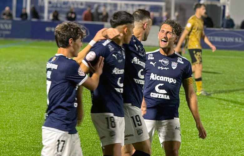 El Utebo FC ofreció su mejor versión arrollando a la Real Sociedad C