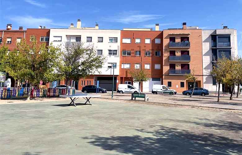 El barrio de Malpica en Utebo transforma todas sus calles en vías de sentido único