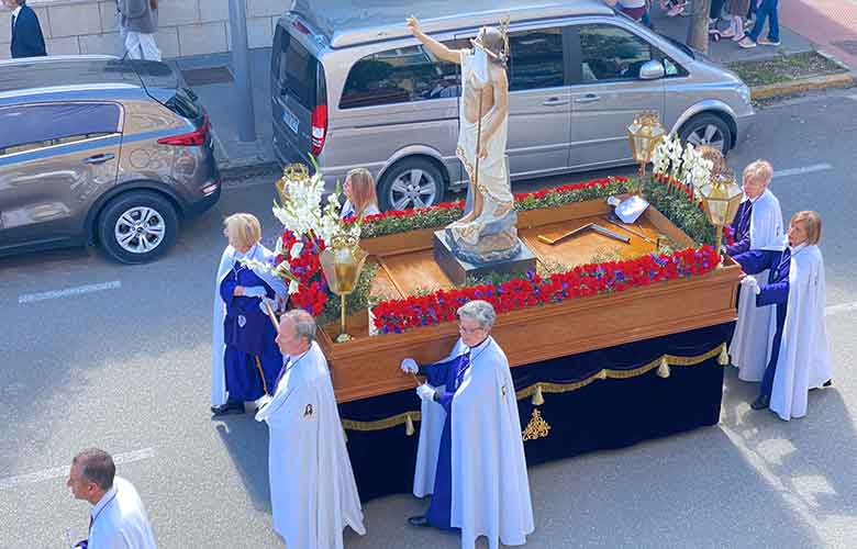 Procesión en la Semana Santa de Utebo