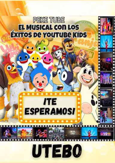 Peke Tube, el musical con los grandes éxitos de YouTube Kids